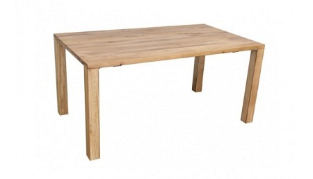 B Table en bois 140 x 80 cm COLORADO, chêne 
